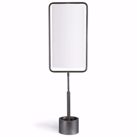Picture of GEO RECTANGLE TABLE LAMP (OIL RUBBED BRONZE)