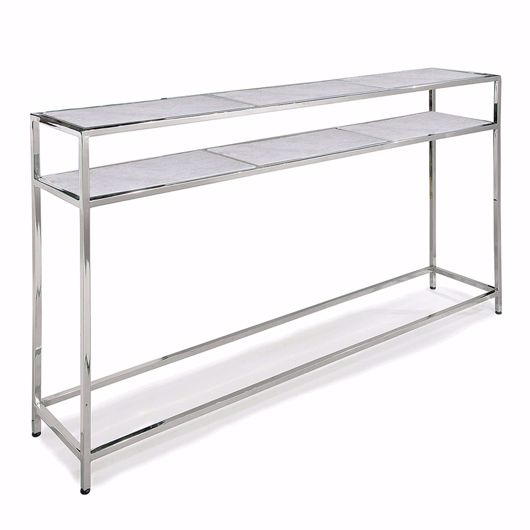 Picture of ECHELON CONSOLE TABLE (POLISHED NICKEL)