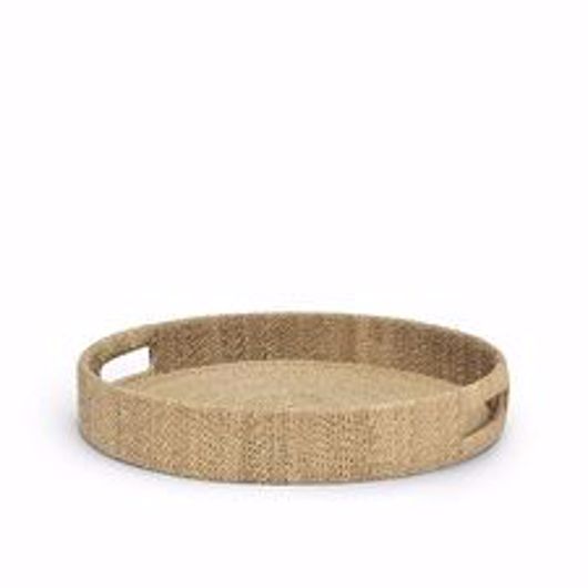 Picture of MONARCH ROUND TRAY SMALL, NATURAL