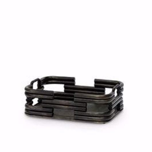 Picture of ROMO RATTAN TRAY BLACK