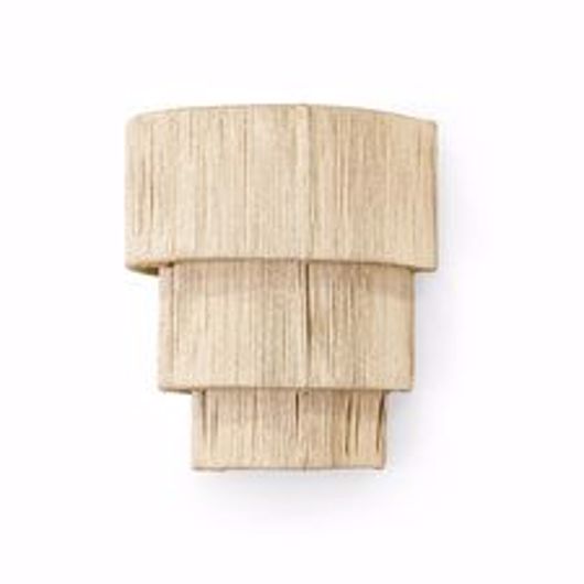Picture of EVERLY 3 TIERED SCONCE, NATURAL