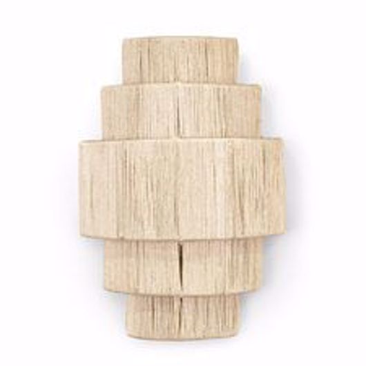 Picture of EVERLY 5 TIERED SCONCE, NATURAL