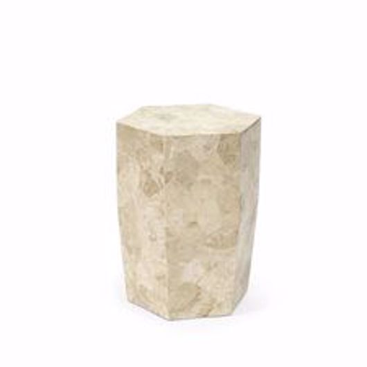 Picture of OTAMA STONE OUTDOOR STOOL/SIDE TABLE