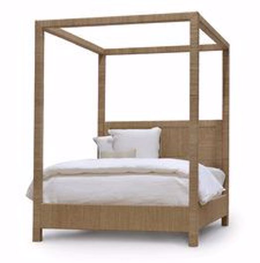 Picture of WOODSIDE CANOPY BED KING, NATURAL