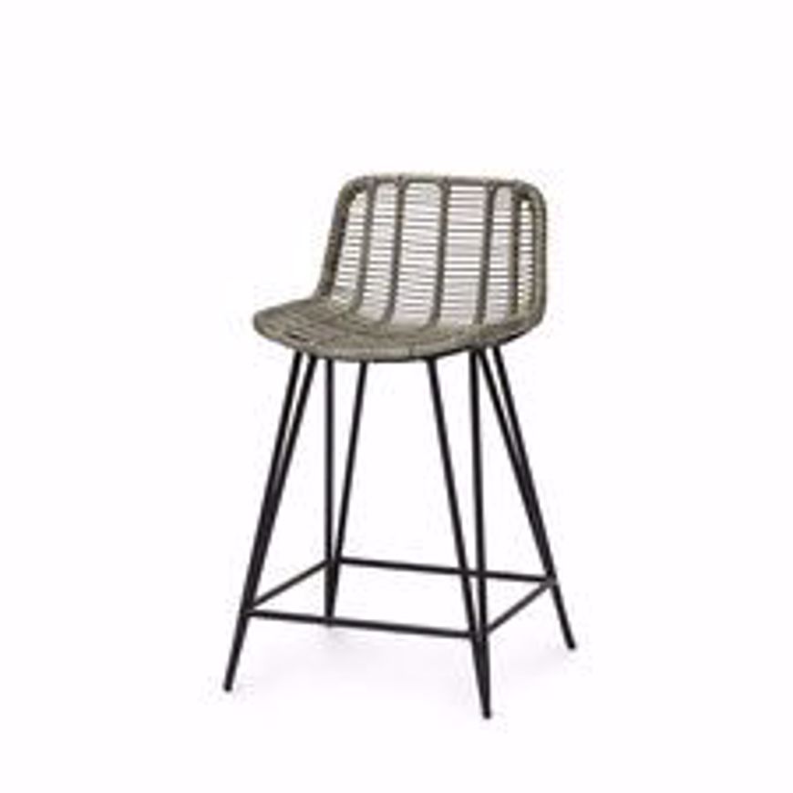 Picture of HERMOSA OUTDOOR 24" COUNTER STOOL GREY