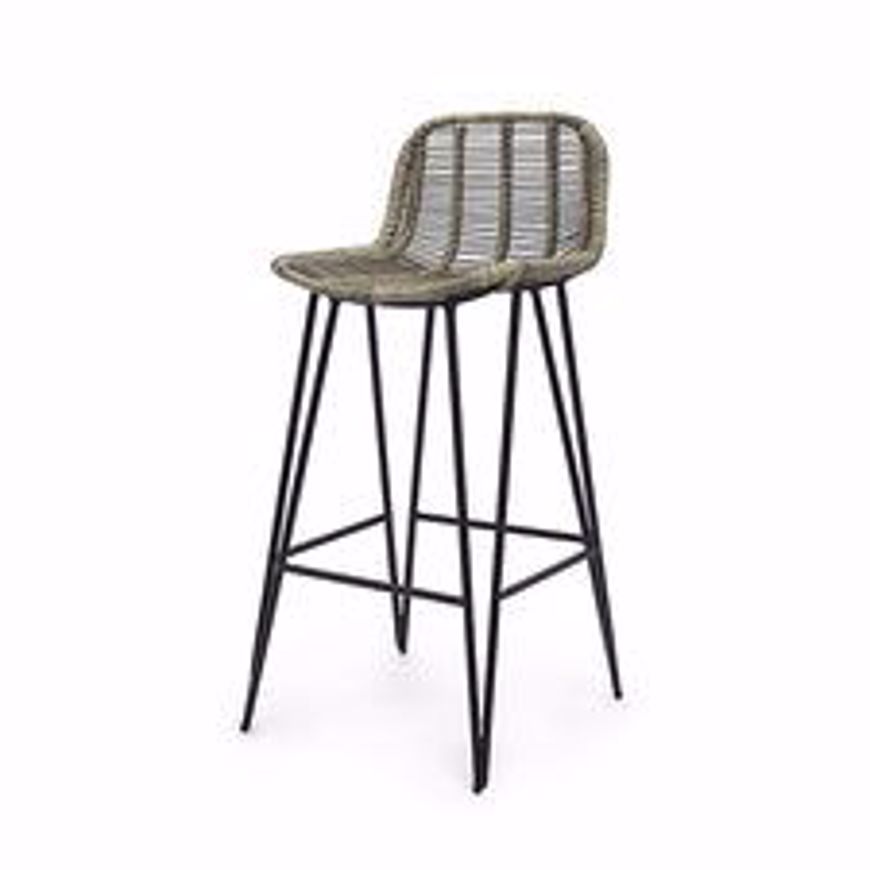 Picture of HERMOSA OUTDOOR 30" BARSTOOL GREY
