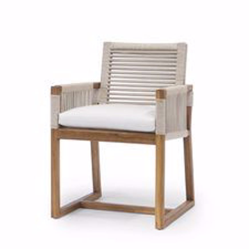 Picture of SAN MARTIN OUTDOOR ARM CHAIR, TAUPE