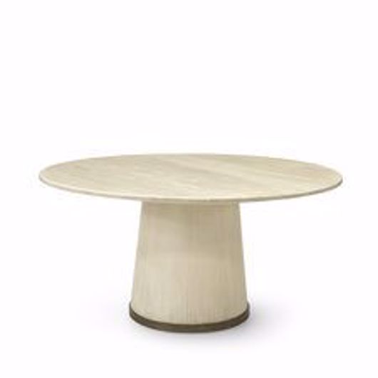 Picture of CONRAD DINING TABLE 60" GOLD