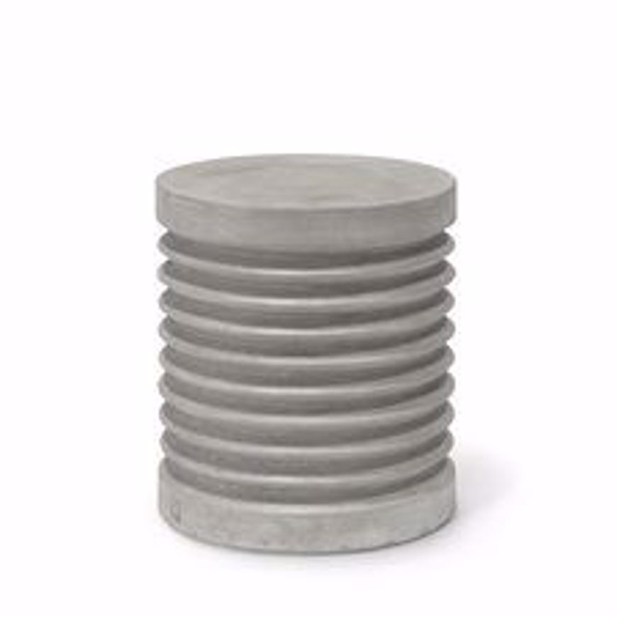 Picture of POMPEII OUTDOOR STOOL/TABLE GREY