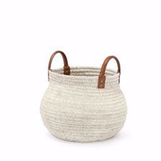 Picture of CAIRO BASKET WHITE SMALL