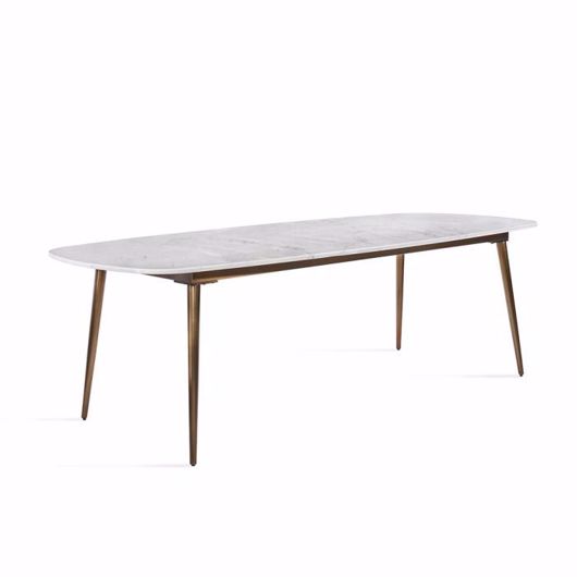 Picture of GRIFFIN DINING TABLE - CARRARA