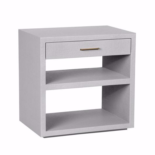 Picture of LIVIA BEDSIDE CHEST - LIGHT GREY