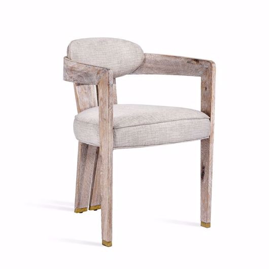 Picture of MARYL II DINING CHAIR - CREAM LINEN