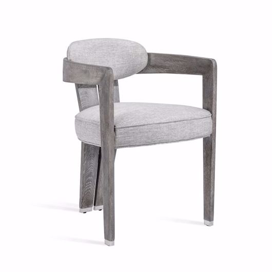 Picture of MARYL II DINING CHAIR - GREY LINEN