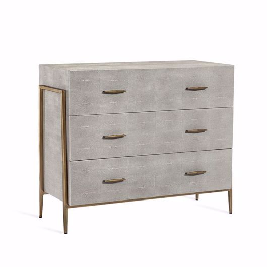 Picture of MORAND 3 DRAWER CHEST - SHAGREEN