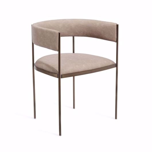 Picture of RYLAND DINING CHAIR - TAUPE