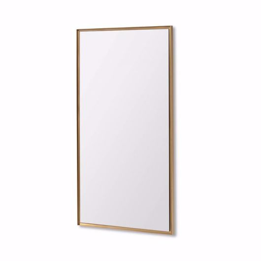 Picture of SUZANNE MIRROR 48" - BRUSHED BRASS