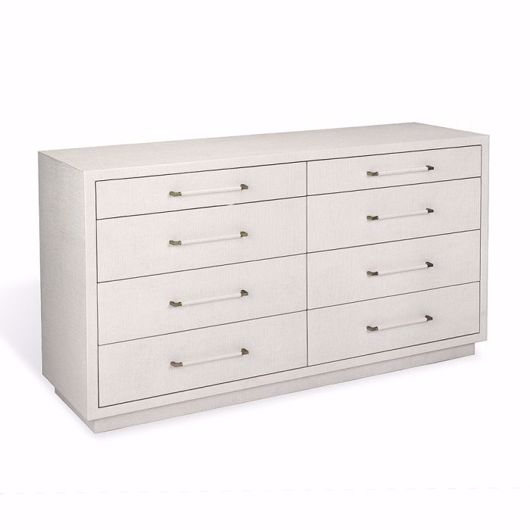 Picture of TAYLOR 8 DRAWER CHEST - WHITE