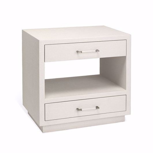 Picture of TAYLOR BEDSIDE CHEST - WHITE