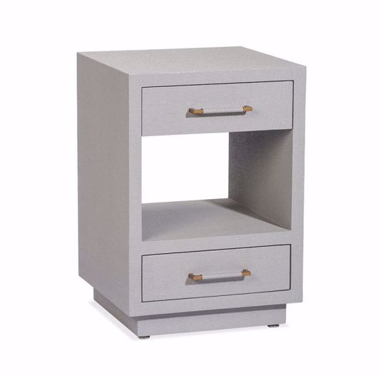Picture of TAYLOR SMALL BEDSIDE CHEST - GREY