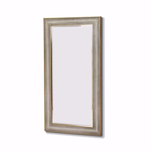 Picture of EVA OCCASIONAL MIRROR - SNAKESKIN