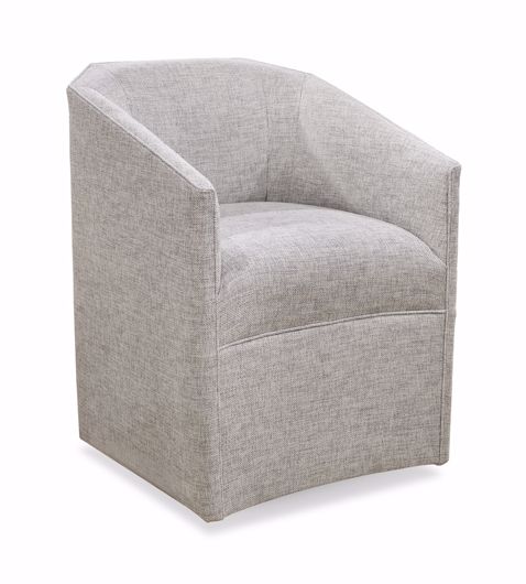 Picture of EDINA CASTERED BARREL BACK ARM CHAIR