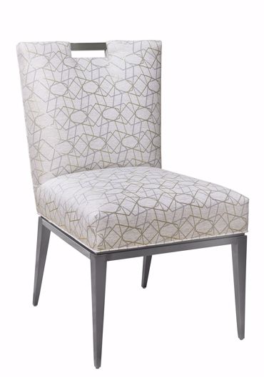 Picture of LANGHAM ANTIQUE SILVER SIDE CHAIR