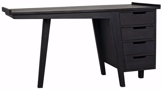 Picture of KENNEDY DESK, CHARCOAL BLACK