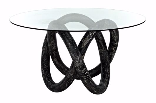 Picture of ZAZA DINING TABLE, CINDER BLACK