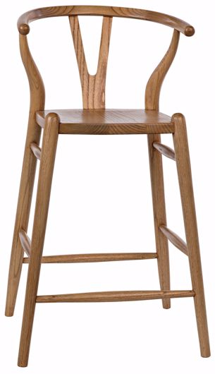 Picture of ZOLA COUNTER STOOL, NATURAL