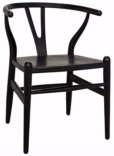 Picture of ZOLA CHAIR, CHARCOAL BLACK