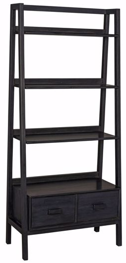 Picture of JOHNSON BOOKCASE, CHARCOAL BLACK