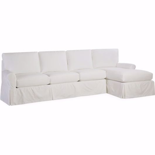Picture of C5710-SERIES SLIPCOVERED SECTIONAL SERIES