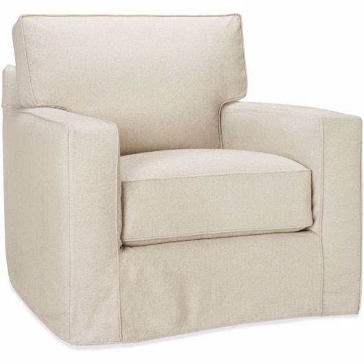 Picture of C5285-01SW SLIPCOVERED SWIVEL CHAIR