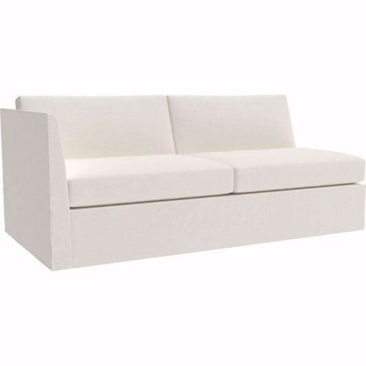 Picture of US3942-19LF HAVANA OUTDOOR SLIPCOVERED ONE ARM LOVESEAT