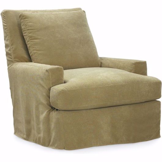 Picture of C3700-01SW SLIPCOVERED SWIVEL CHAIR