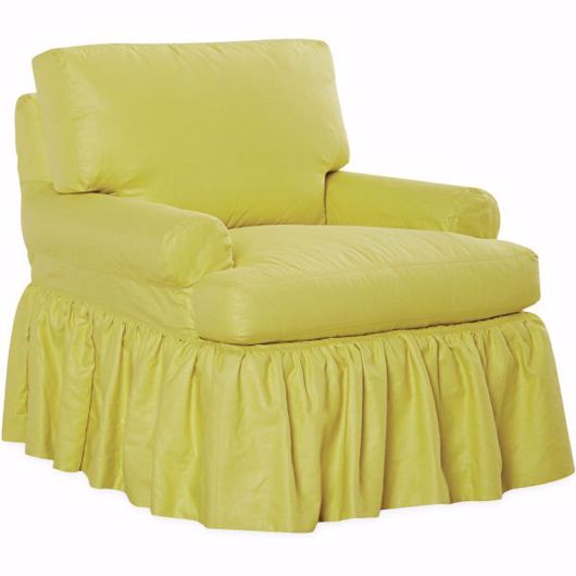 Picture of C3188-01SW SLIPCOVERED SWIVEL CHAIR
