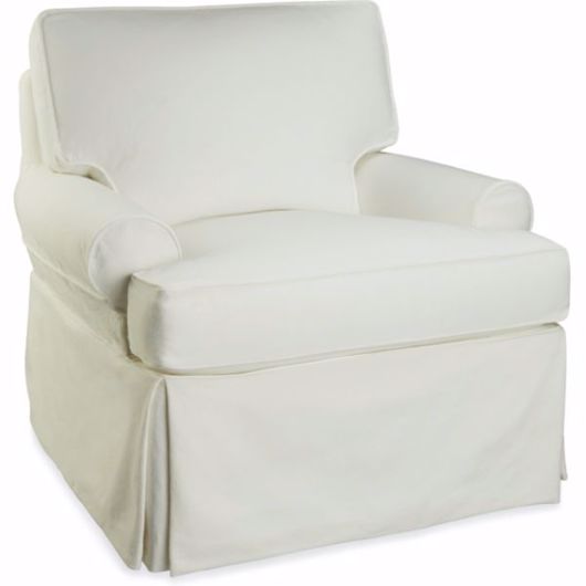 Picture of C3188-01SG SLIPCOVERED SWIVEL GLIDER