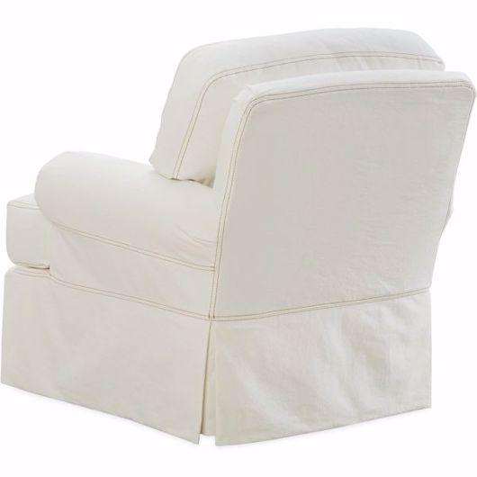 Picture of C2450-01SG SLIPCOVERED SWIVEL GLIDER