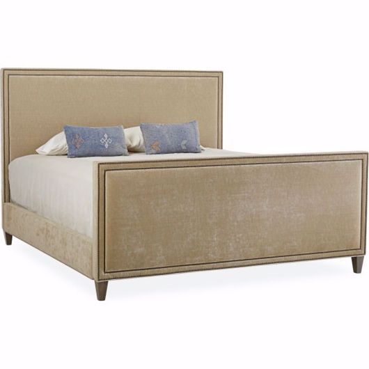 Picture of S1-66MP4T SQUARE HEADBOARD & FOOTBOARD - KING SIZE
