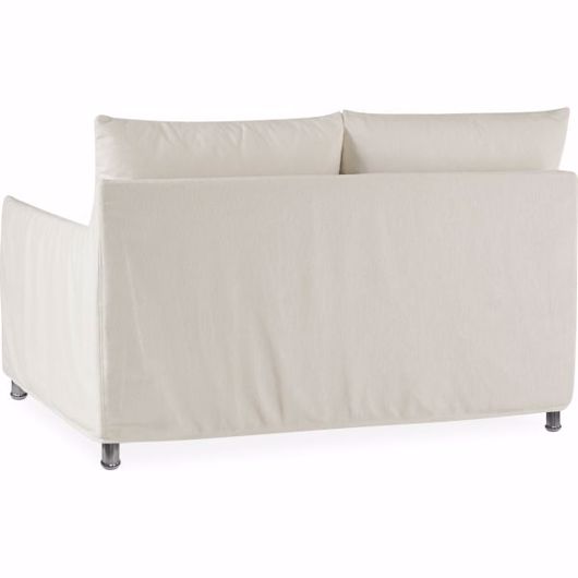 Picture of US218-19RF BEACON OUTDOOR SLIPCOVERED ONE ARM LOVESEAT