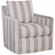 Picture of US135-01SW SEASIDE OUTDOOR SLIPCOVERED SWIVEL CHAIR