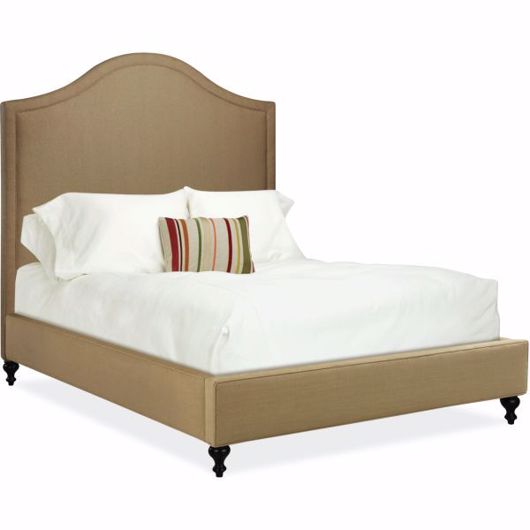 Picture of F2-46TP1R FLAIR HEADBOARD W/ RAILS - FULL SIZE
