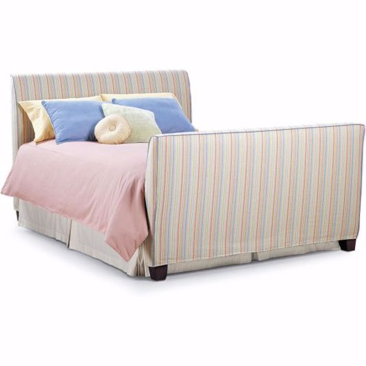 Picture of C36-50 SLIPCOVERED QUEEN BED