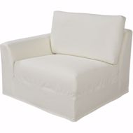 Picture of US127-04LF BERMUDA OUTDOOR SLIPCOVERED ONE ARM CHAIR