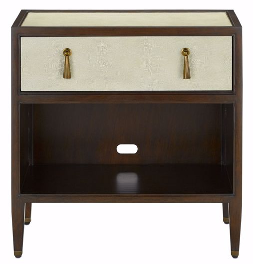 Picture of EVIE SHAGREEN NIGHTSTAND