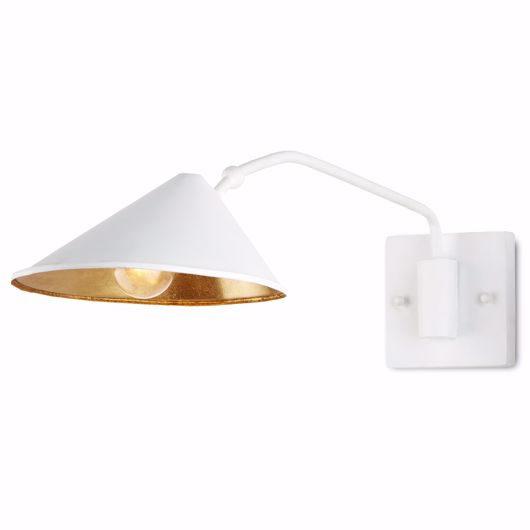Picture of SERPA SINGLE WHITE WALL SCONCE