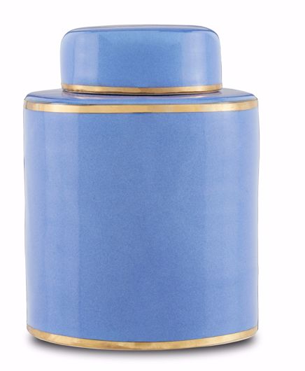 Picture of BLUE SMALL TEA CANISTER
