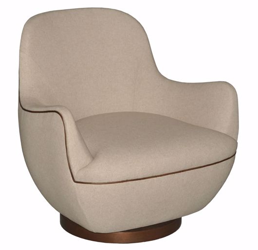 Picture of BRENE OATMEAL SWIVEL CHAIR