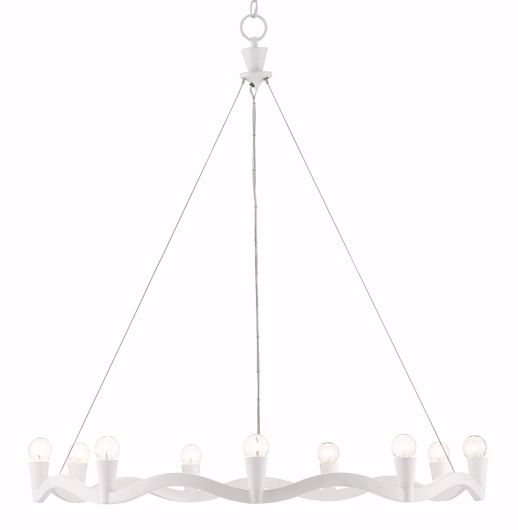 Picture of SERPENTINA WHITE CHANDELIER